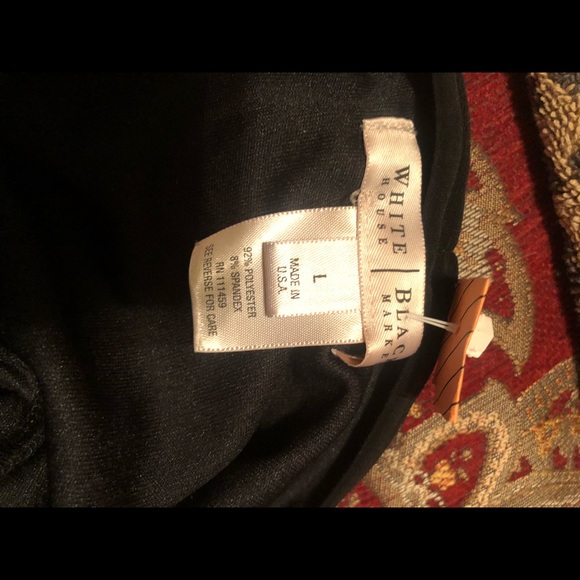 Black Halter Cocktail Dress - Picture 4 of 4